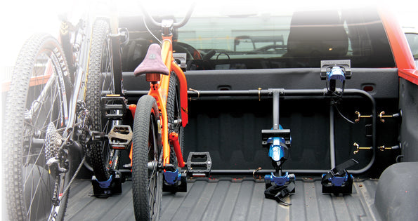 Stand up bike rack for truck online